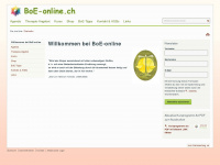 boe-online.ch Webseite Vorschau