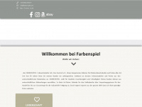 farbenspiel.com Webseite Vorschau