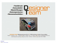 designer-team.de Webseite Vorschau