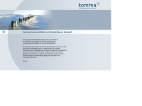 komma-r.de Webseite Vorschau