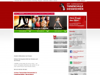 tanz-schule.info Webseite Vorschau
