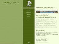 fischereiverein-dettingen.de Webseite Vorschau