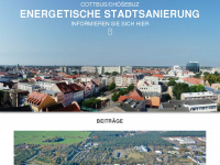 energetische-stadtsanierung-cottbus.de Webseite Vorschau