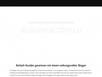 sloganfactory.ch Webseite Vorschau