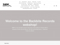 backbite-records.de Webseite Vorschau