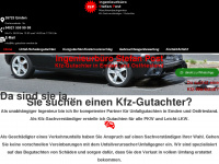 kfz-gutachter-emden.de Webseite Vorschau