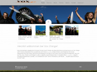 voxorange.com Webseite Vorschau