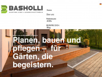 basholli.de Webseite Vorschau