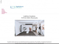 lightbox-studio.at Webseite Vorschau