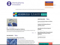 chemiepharma-innovation.ch Webseite Vorschau