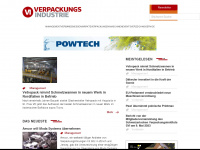 verpackungs-industrie.ch Webseite Vorschau