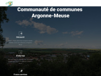 argonne-meuse.fr Webseite Vorschau