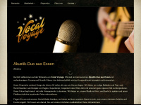 vocal-voyage.de Webseite Vorschau