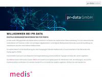 prdata.at Webseite Vorschau