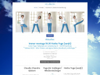chandra-yoga-hamburg.de Webseite Vorschau