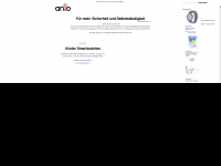 anio.eu Webseite Vorschau