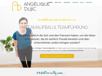 angeliquedujic.de Webseite Vorschau