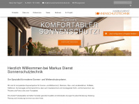 sonnenschutztechnik-dienst.de Webseite Vorschau