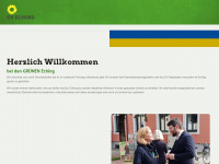 gruene-eching.de Webseite Vorschau