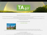 ta4u.de Webseite Vorschau