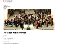 orchestermalters.ch Webseite Vorschau