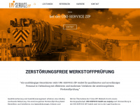 uni-service-zfp.de Webseite Vorschau