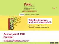 pan-fachtag-online.de Webseite Vorschau