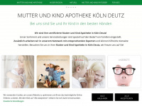 mutterkind-apotheke-koeln-deutz.de Webseite Vorschau