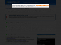 ads-scripts.com Webseite Vorschau