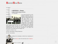 heinrich-heine-salon.org Webseite Vorschau