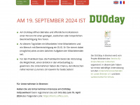 duoday.de Webseite Vorschau