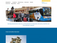 busreisen-linz.at Webseite Vorschau