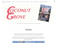 coconutgrove-musical.de Webseite Vorschau