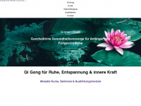 qigong-lernen.ch Webseite Vorschau