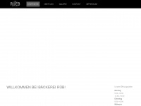 baeckerei-rueb.com Webseite Vorschau