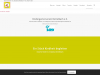 kiga-dettelbach.de Webseite Vorschau