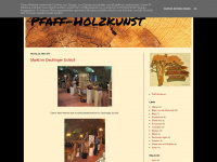 pfaff-holzkunst.blogspot.com Webseite Vorschau