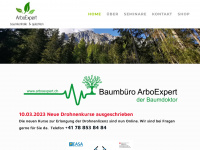 arboexpert.ch Webseite Vorschau