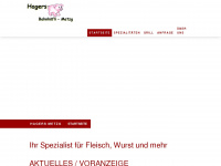hagermetzg.ch Webseite Vorschau