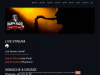 happy-radio.ch Webseite Vorschau