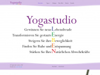 yogastudio-leben.de Webseite Vorschau