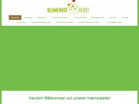 blumenhof-kerst.com Webseite Vorschau