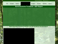 bdf-bayern.de Webseite Vorschau