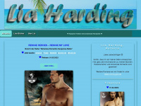 lia-harding.de Webseite Vorschau