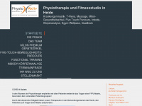 physio-aktiv-heide.de Webseite Vorschau