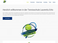 tennisschule-erlic.de Webseite Vorschau