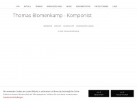 thomas-blomenkamp.de Webseite Vorschau