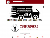 tsinapari.de Webseite Vorschau