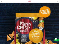 finncrisp.dk Webseite Vorschau