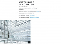 wittlinger-immobilien.de Thumbnail